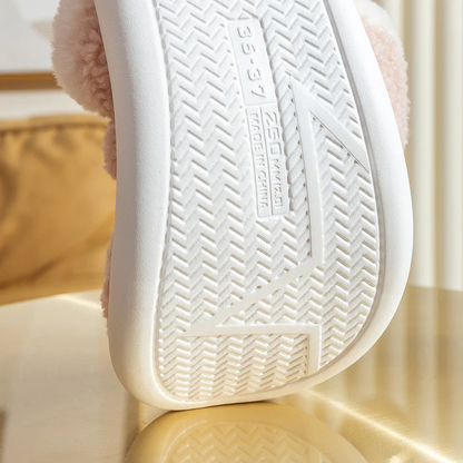 PANTUFLAS NAVIDEÑAS TIPO RENO UNISEX