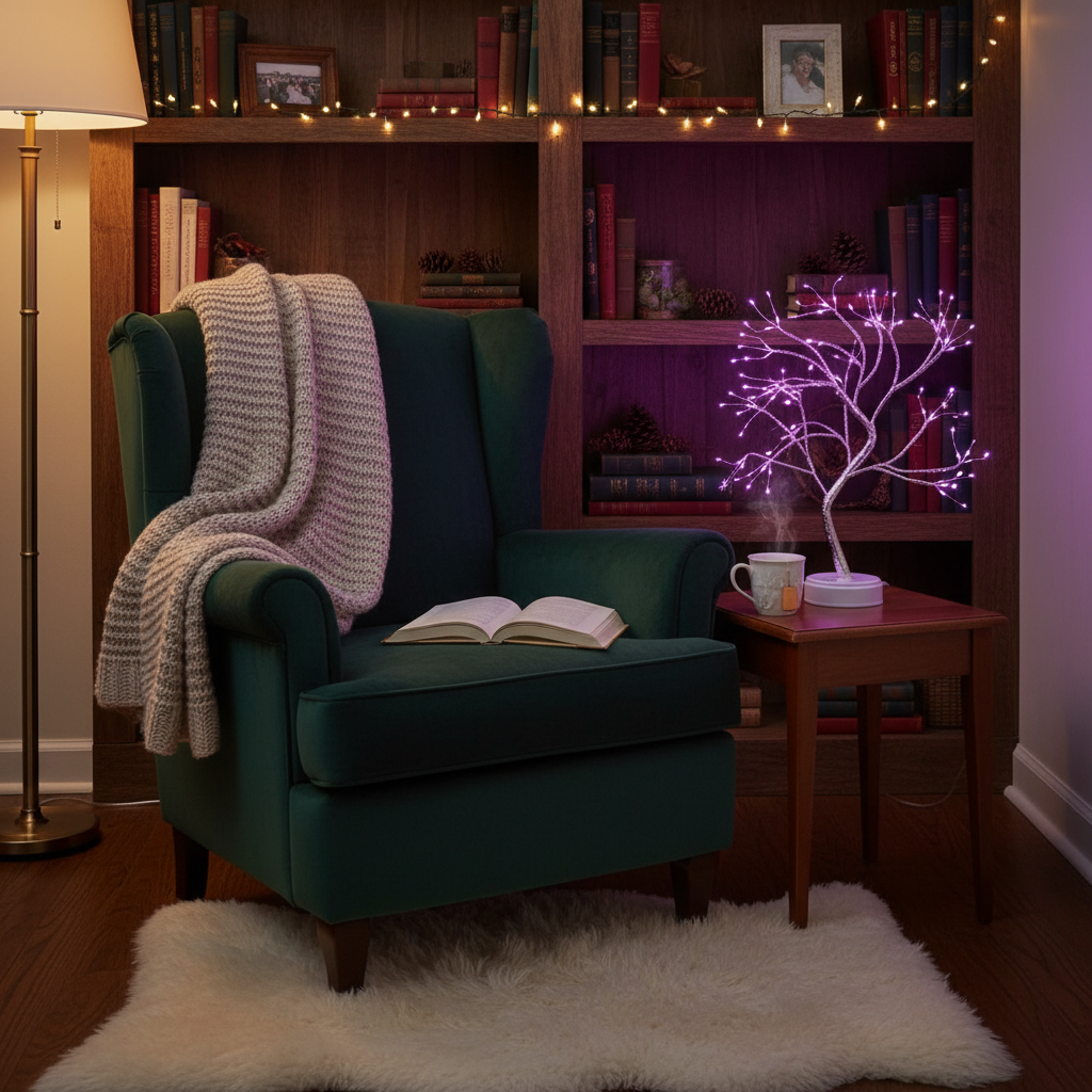 Lámpara Árbol LED estilo Bonsái